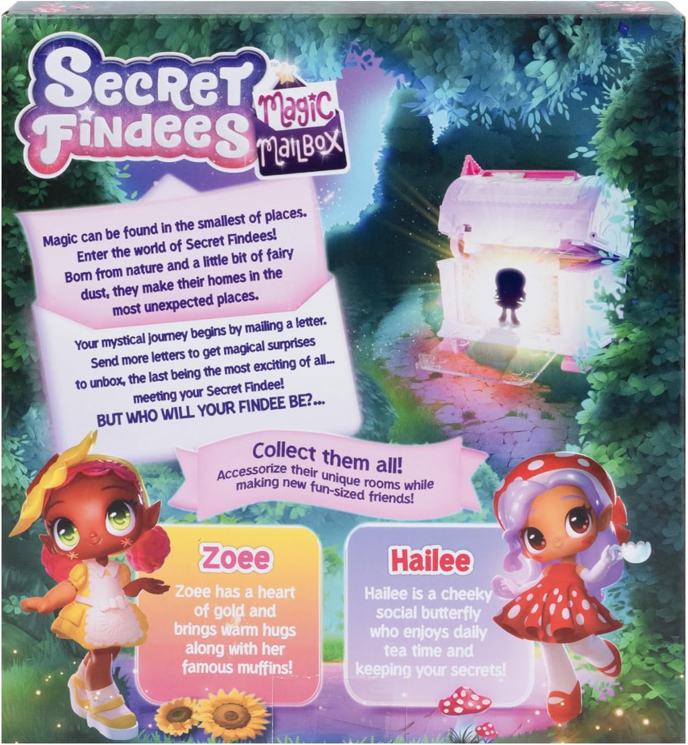 Secret Findees Magic Mailbox – Interactive Surprise Mailbox Playset With 10+ Surprises (Purple Edition)