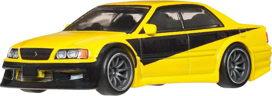 Hot Wheels Premium Fast and Furious Toyota Chaser JZX100 Die Cast Car Real Riders Series