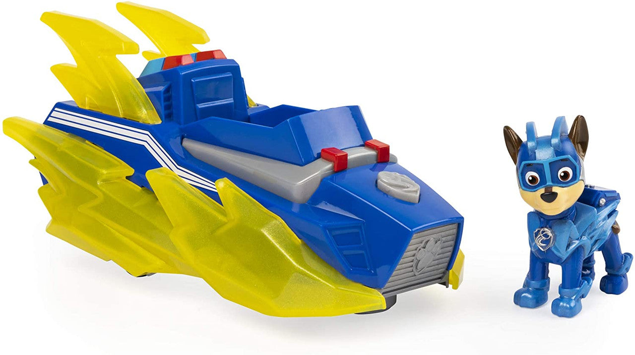 Paw Patrol Mighty Pups Charged Up Chase’s Deluxe Vehicle