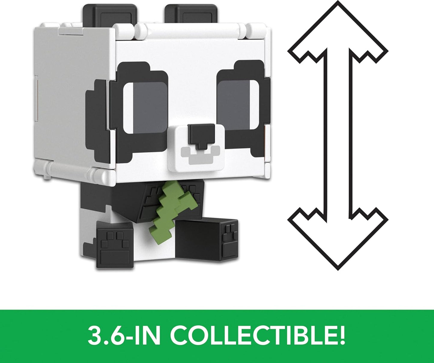 Minecraft Panda Flippin Figs 2 in 1 Action Figure Panda and Cake Accessory
