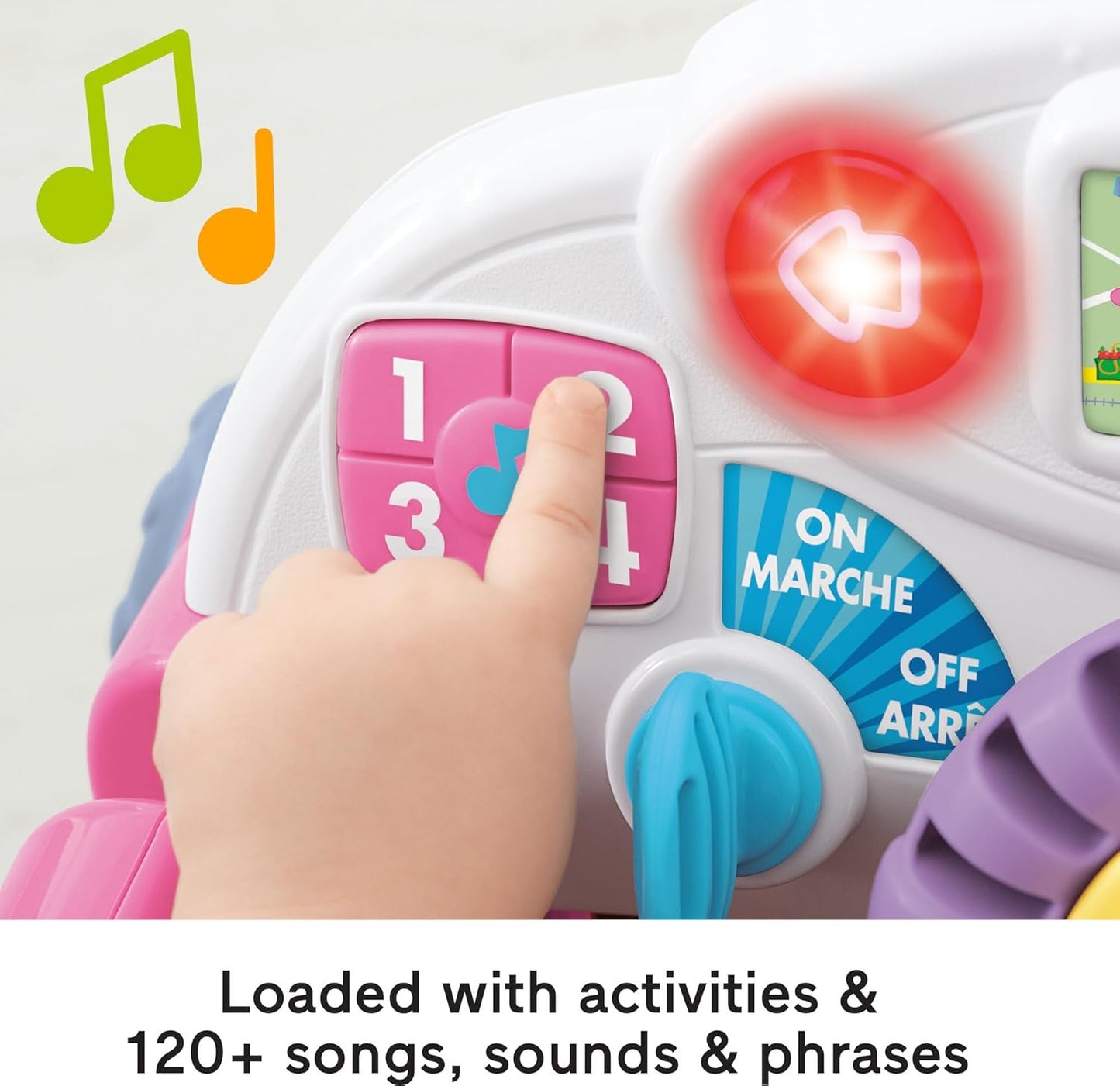 Fisher-Price Laugh & Learn Shape Sorting Dump Truck Toy with Blocks for Babies and Toddlers