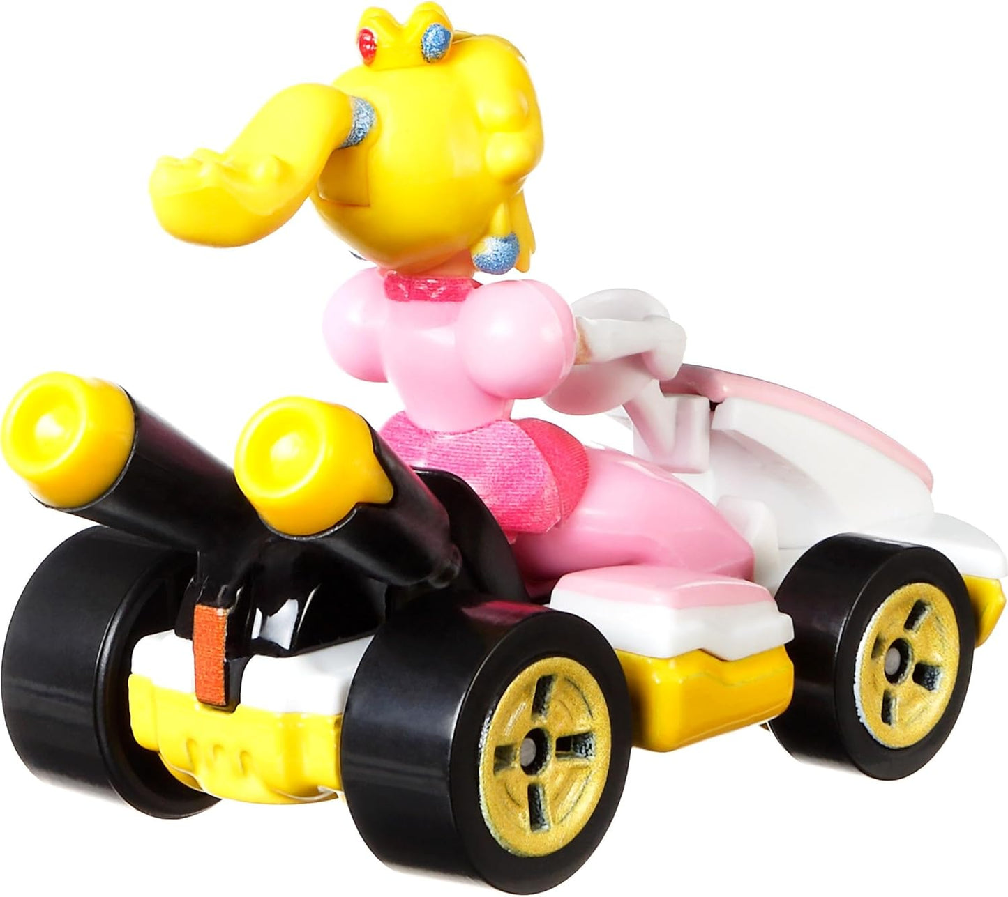 Hot Wheels Mario Kart Princess Peach Standard Kart 1:64 Die-Cast Vehicle Figure