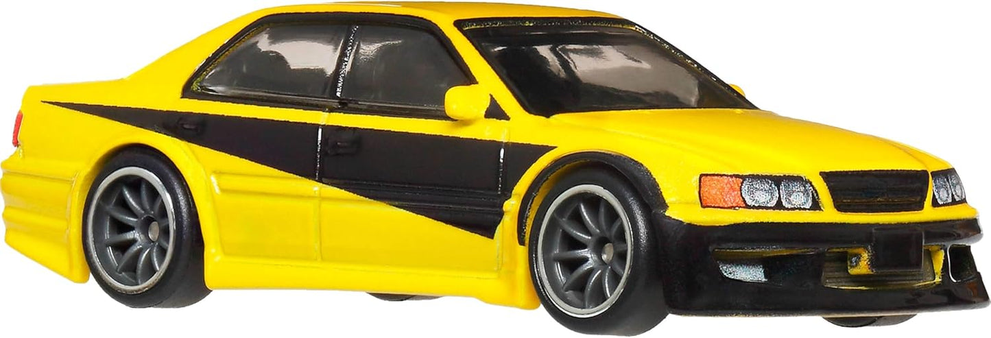 Hot Wheels Premium Fast and Furious Toyota Chaser JZX100 Die Cast Car Real Riders Series