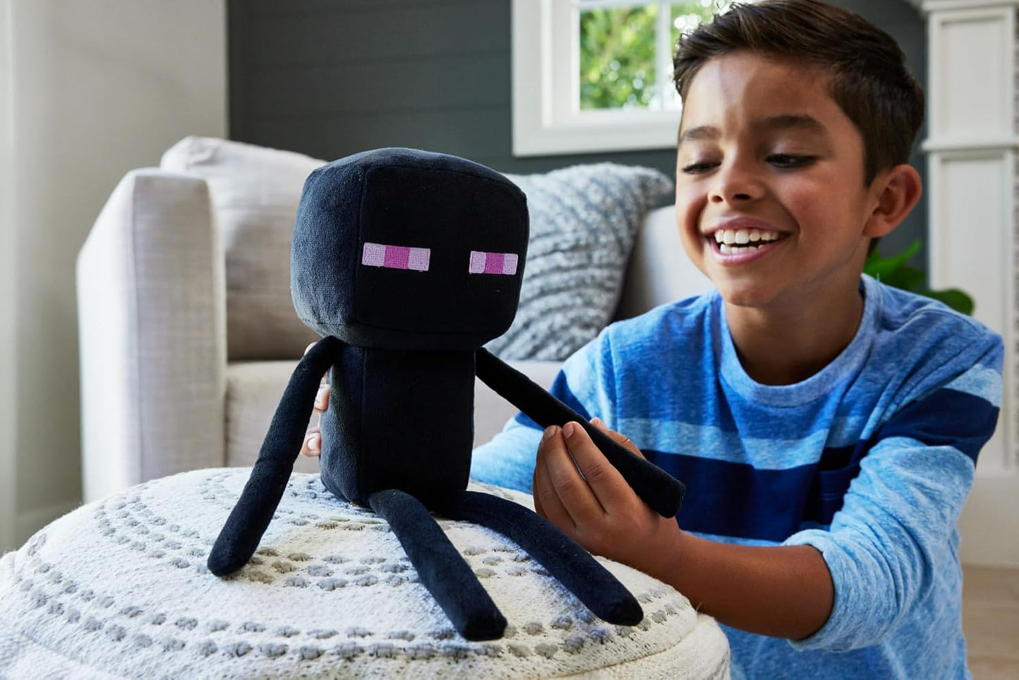 Minecraft Enderman Plush Toy – Soft Collectible Stuffed Character for Kids and Fans