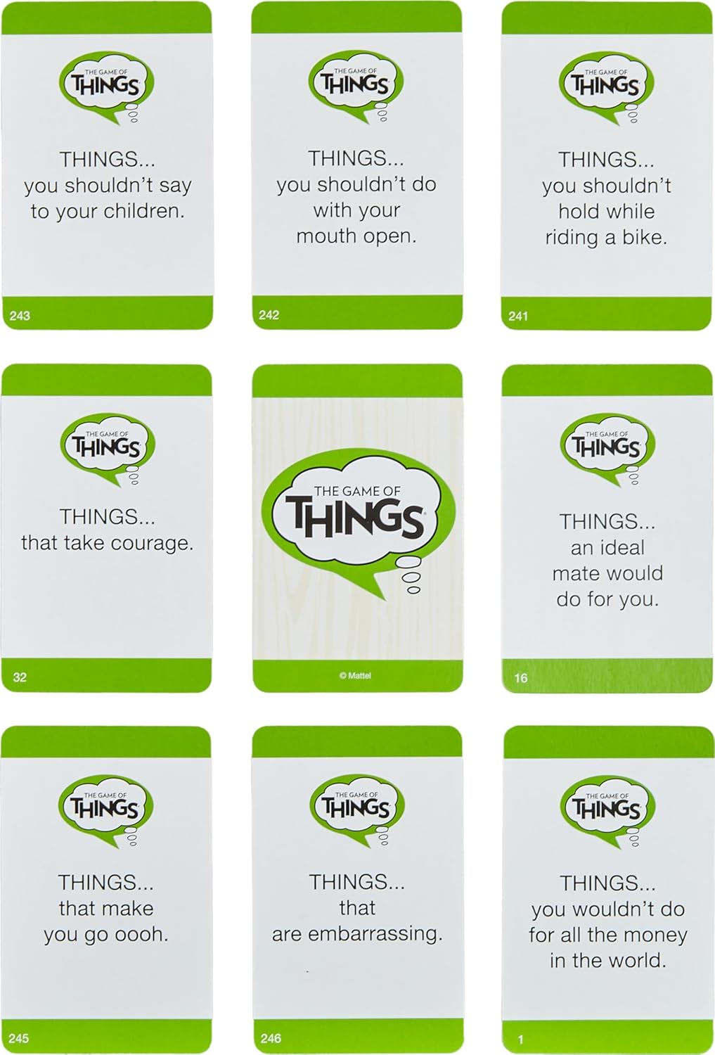 The Game of Things – Party Game of Who Wrote What – Hilarious Family & Friends Guessing Game