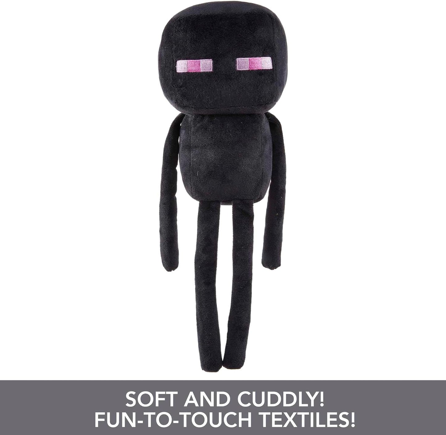 Minecraft Enderman Plush Toy – Soft Collectible Stuffed Character for Kids and Fans