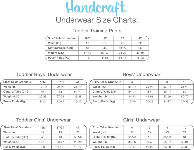 Squishmallows Girls 5-Pack Underwear Briefs, Cam and Friends Underwear Set, Multicolor