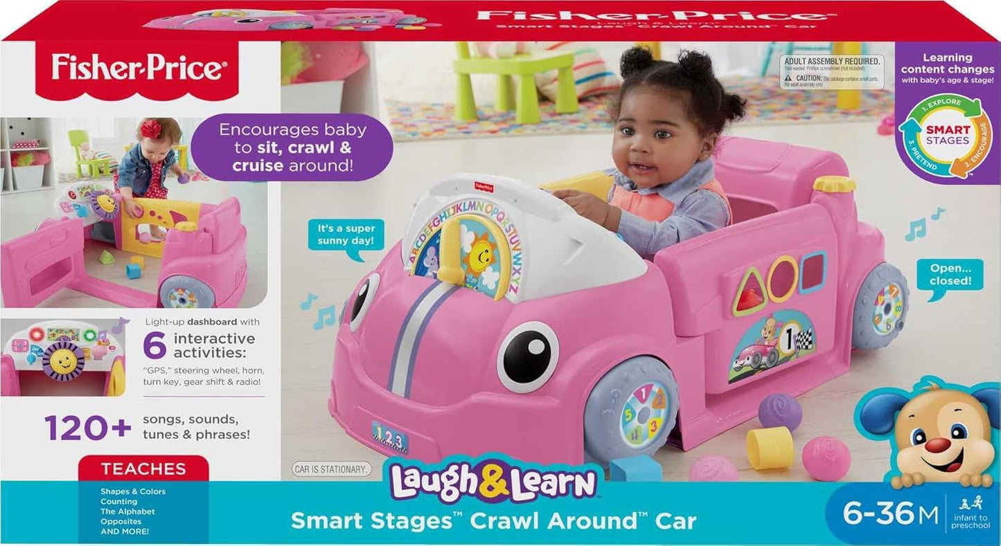 Fisher-Price Laugh & Learn Shape Sorting Dump Truck Toy with Blocks for Babies and Toddlers