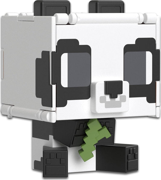 Minecraft Panda Flippin Figs 2 in 1 Action Figure Panda and Cake Accessory