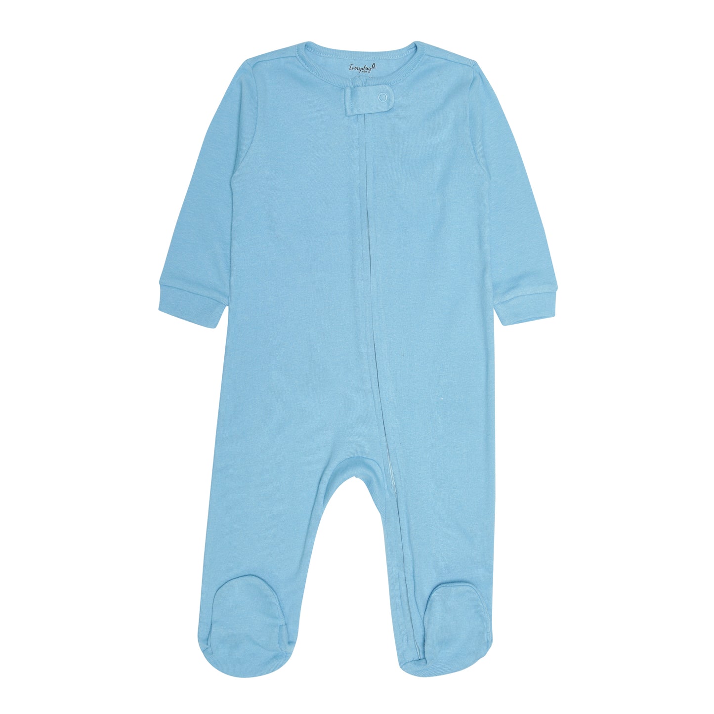4 Pack Baby Boy Whales Sleepers with Zippers