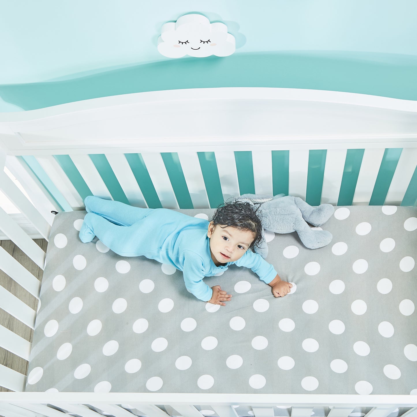 4 Pack Baby Boy Woodland Sleepers with Zippers