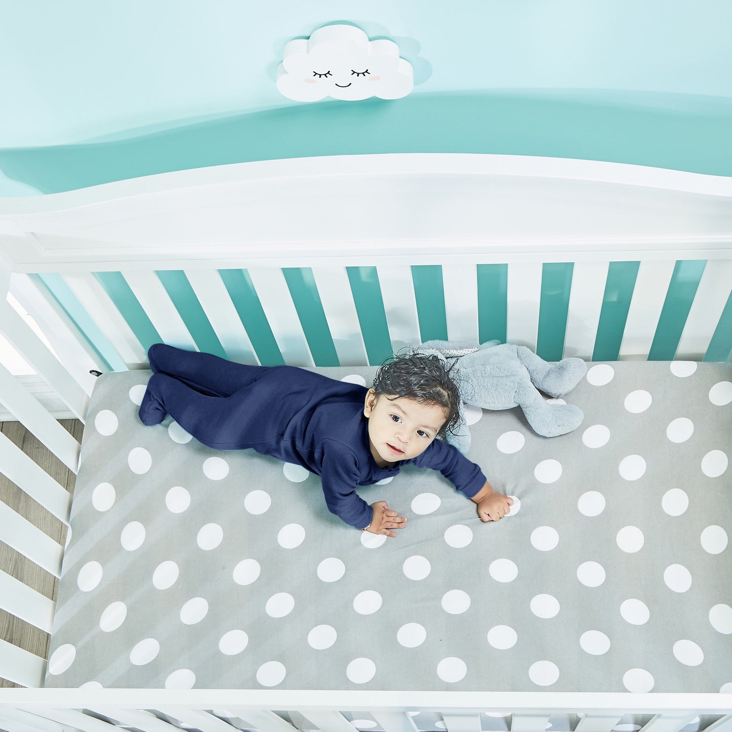 4 Pack Baby Boy Woodland Sleepers with Zippers