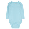 7 Pack Blue Long Sleeve Baby Bodysuits for Boys