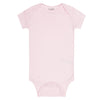 7 Pack Pink Short Sleeve Baby Bodysuits for Girls