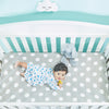 EVERYDAY KIDS 4 Pack of Soft Cotton Newborn Baby Sleeper Gowns 0-6 Months; Newborn Sleeper Sacks