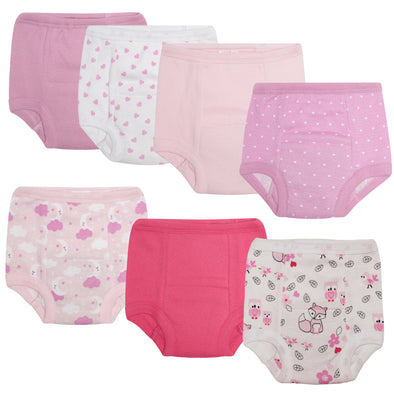 7 Pack Potty Training Underwear for Toddler Girls – Everyday Kids