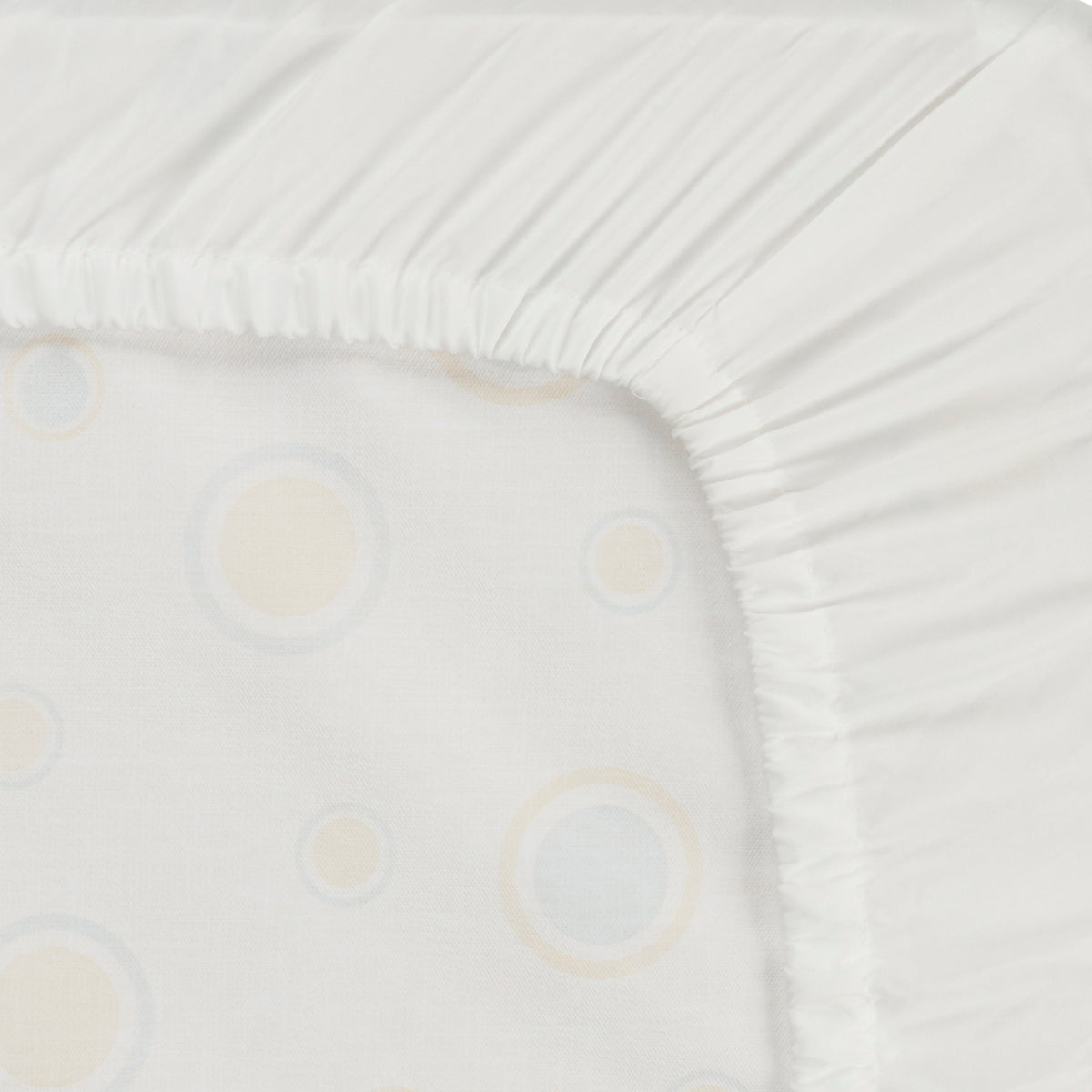Pink/White 2-Pack Fitted Crib Sheets