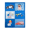 4 Piece Boys Crib Bedding Set - Little Rescuer