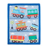 4 Piece Boys Crib Bedding Set - Choo Choo Train