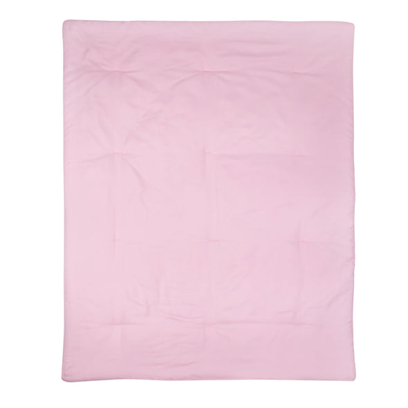 4 Piece Girls Crib Bedding Set - Pink