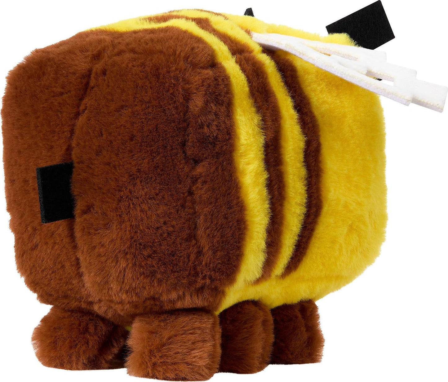 Minecraft Movie Bee Plush Toy, Soft Block-Style Character, Collectible Stuffed Animal