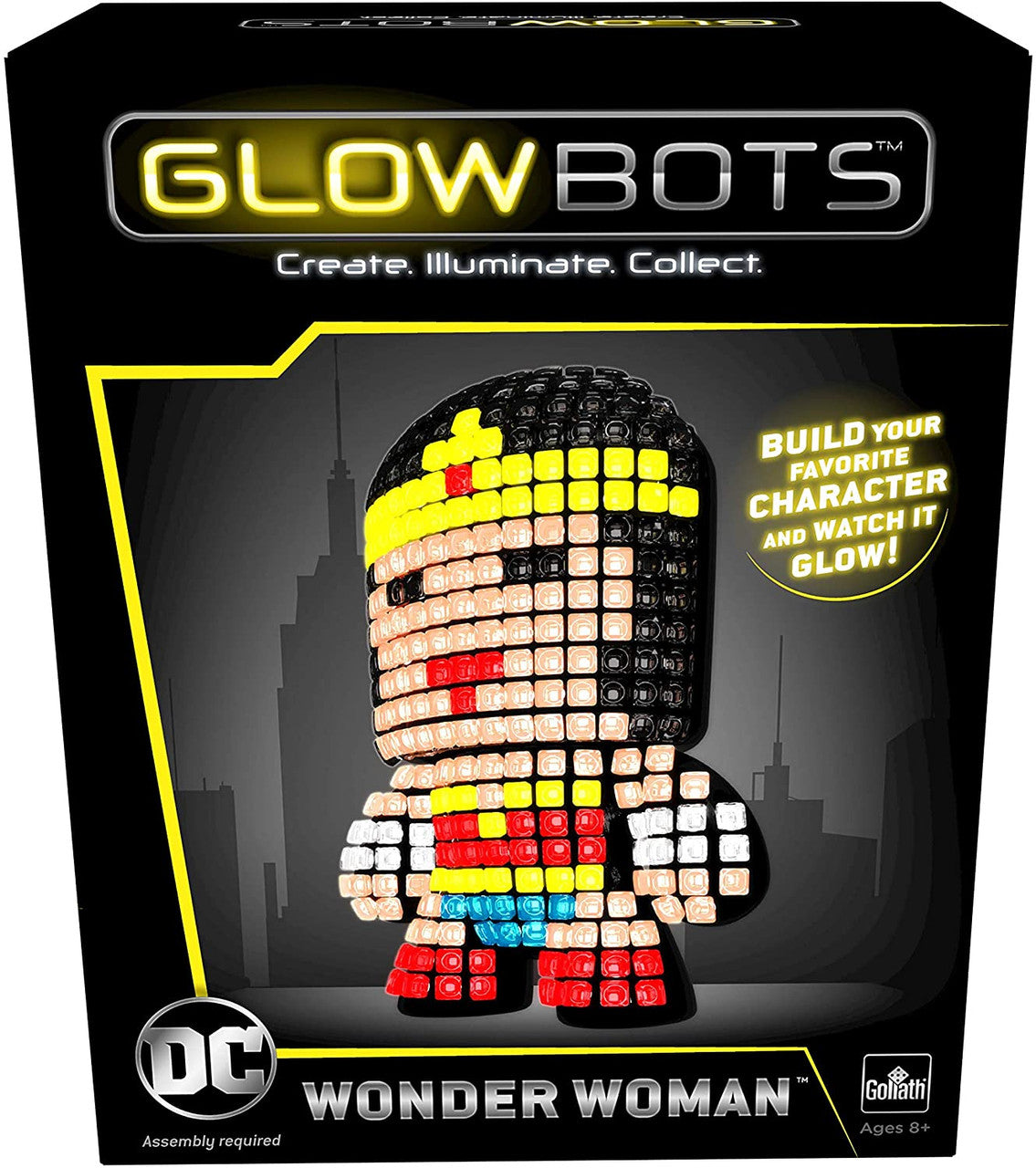 Goliath DC Glowbot Wonder Woman