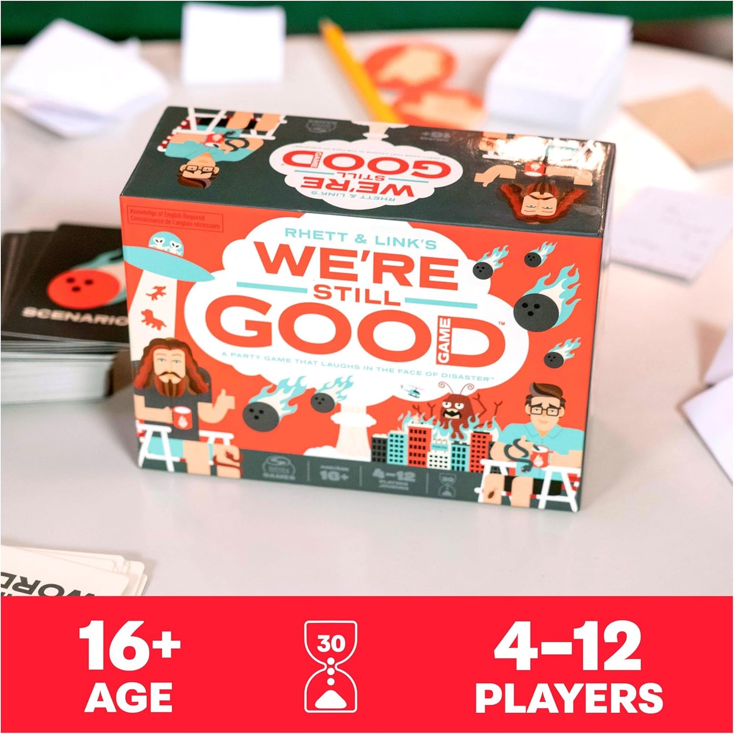 Rhett & Link’s We’re Still Good Party Game – Fast-Paced Humor Game for Friends and Game Nights