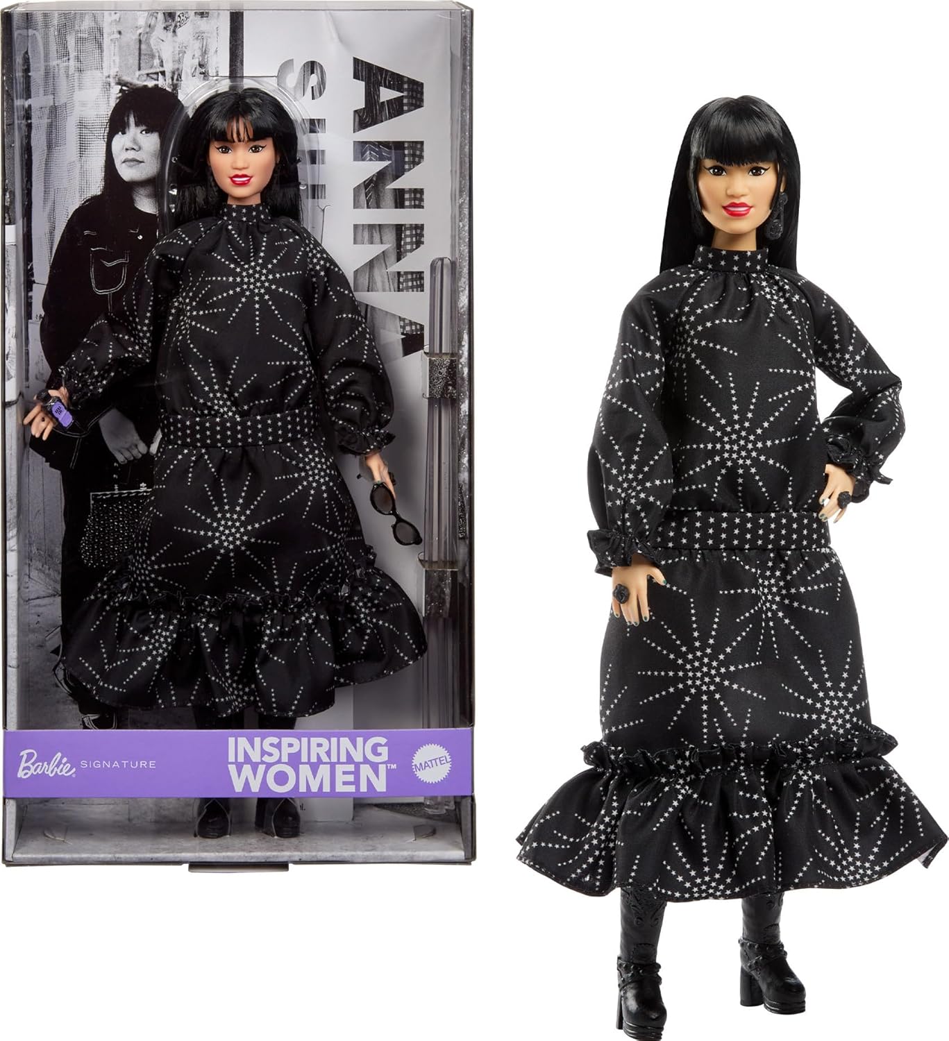 Barbie Signature Inspiring Women Anna Sui Doll – Collectible Designer Fashion Barbie