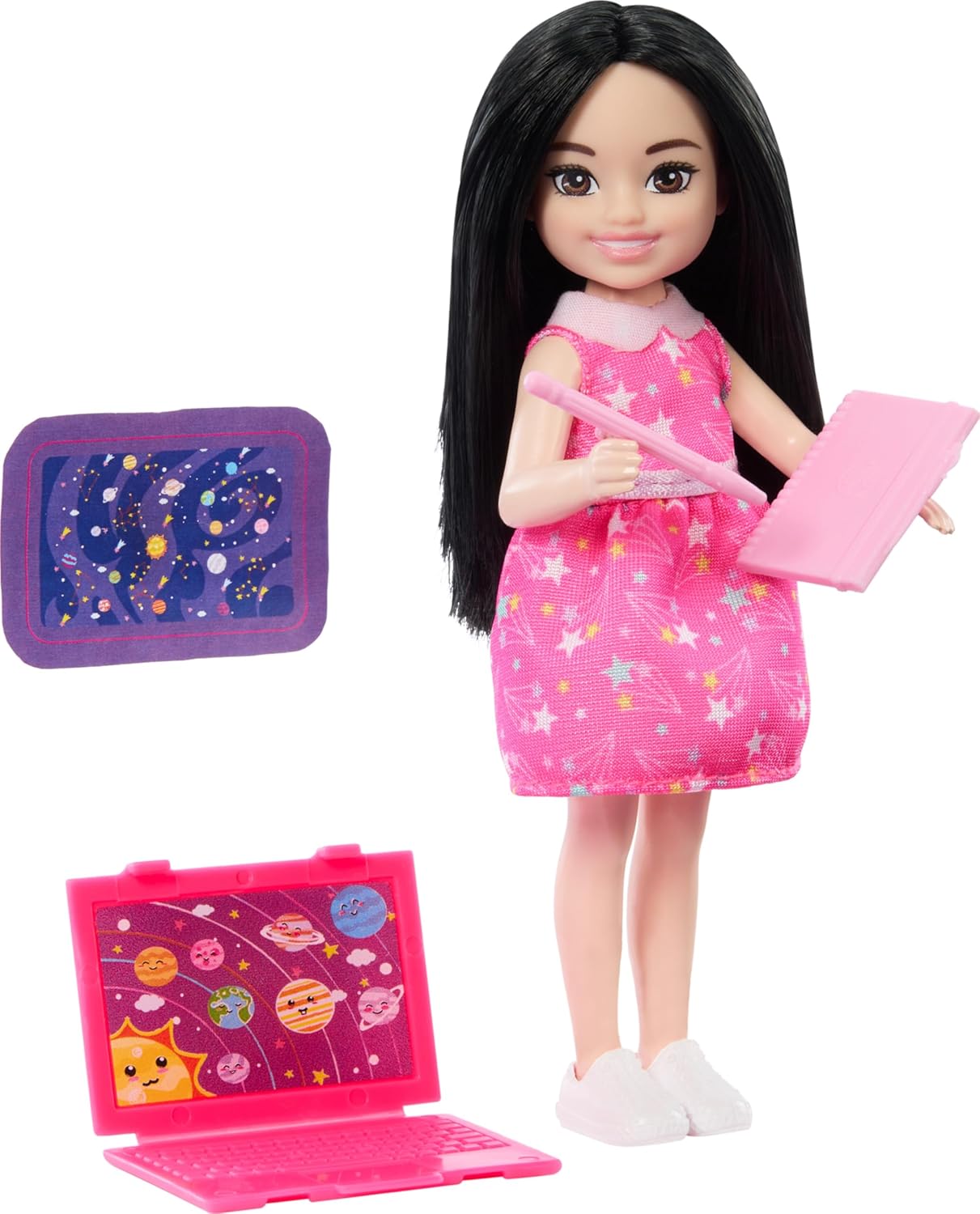 Barbie Chelsea Can Be… Astronomer Doll Playset – Telescope & Space Accessories