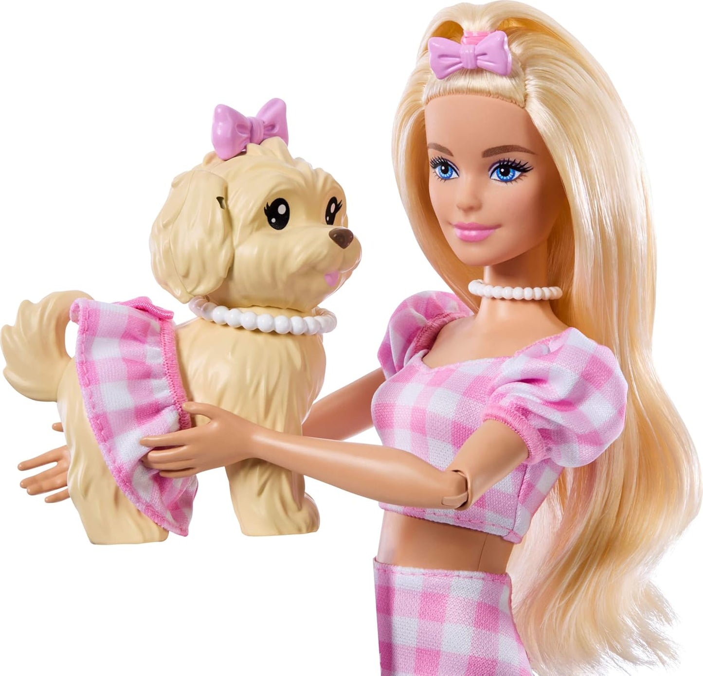 Barbie Twinning Looks Doll and Puppy Set with Matching Outfits and Accessories