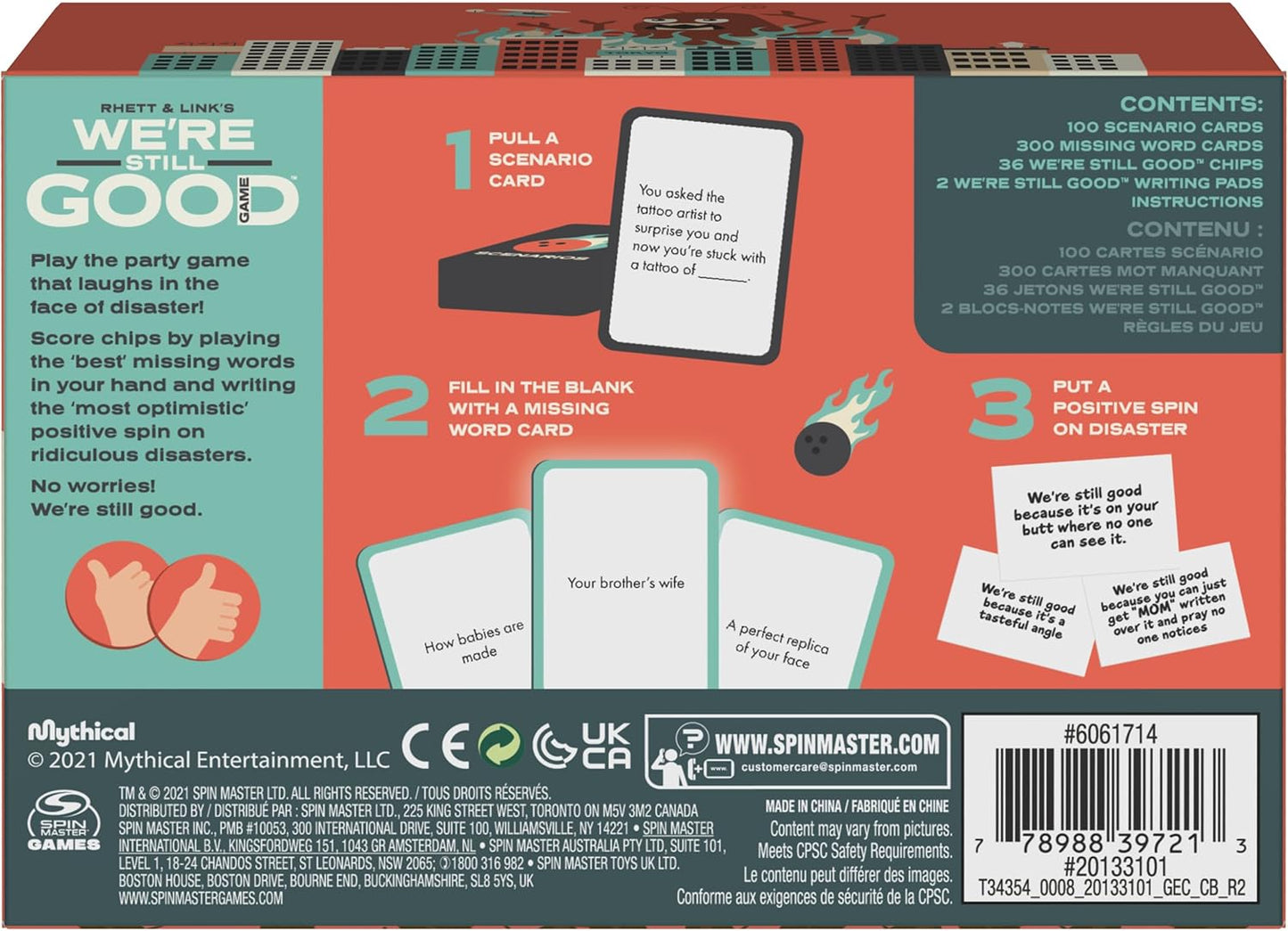 Rhett & Link’s We’re Still Good Party Game – Fast-Paced Humor Game for Friends and Game Nights
