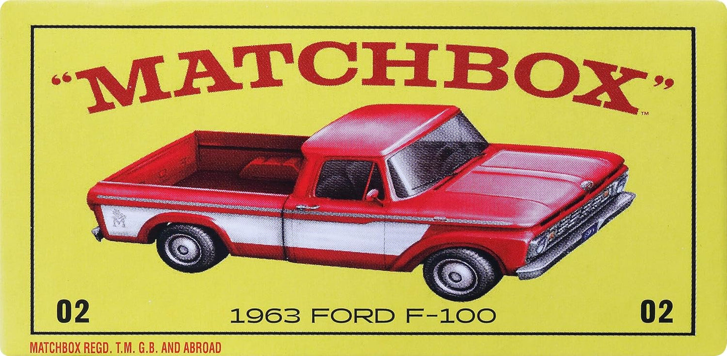 Matchbox Replay the Classics Gift Pack – 80Th Anniversary Vintage Die-Cast Car Set (Mustang, Porsche, F-100, Milk Truck)