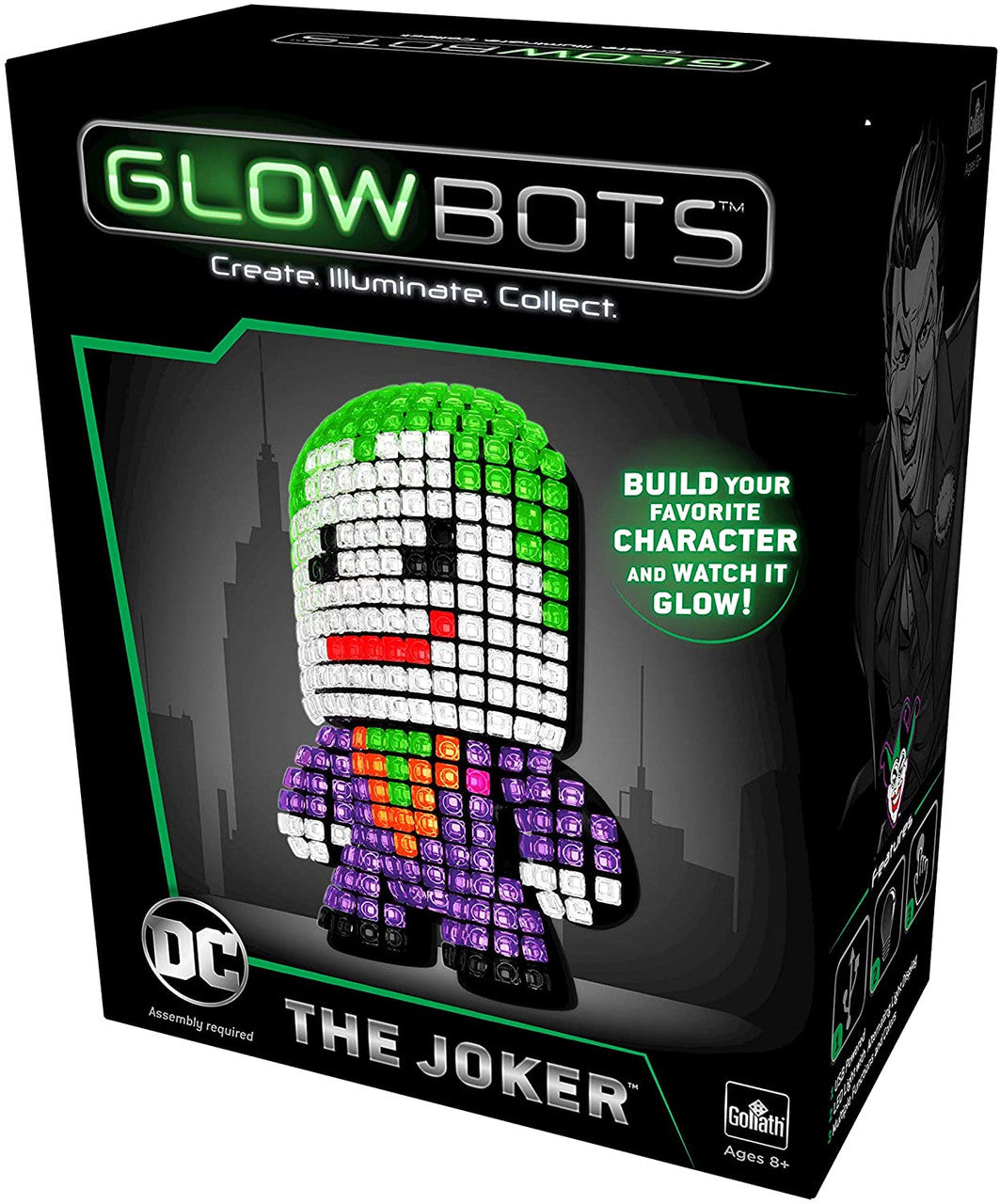Goliath DC Glowbot The Joker