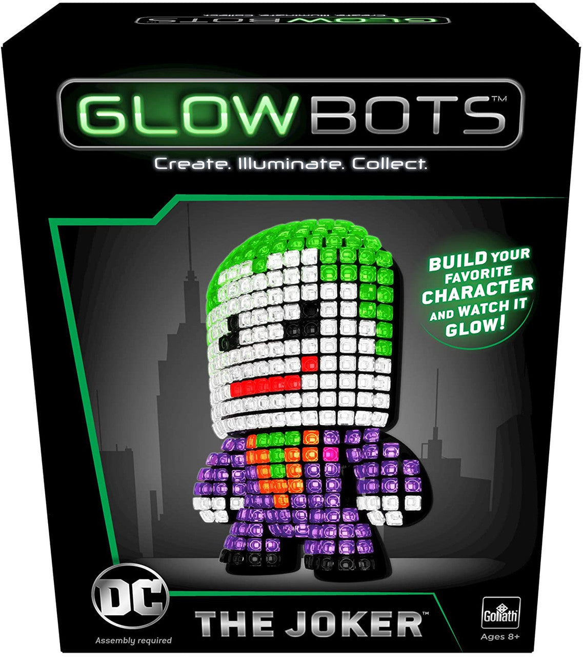 Goliath DC Glowbot The Joker