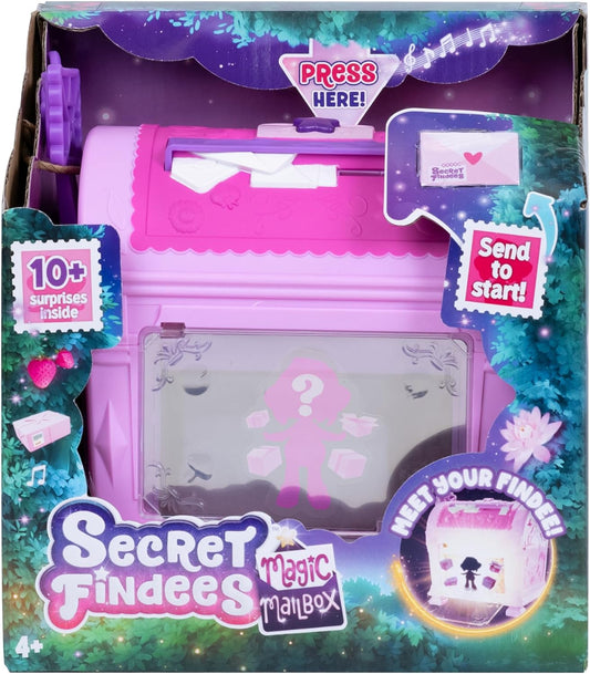 Secret Findees Magic Mailbox – Interactive Surprise Mailbox Playset With 10+ Surprises (Pink Edition)