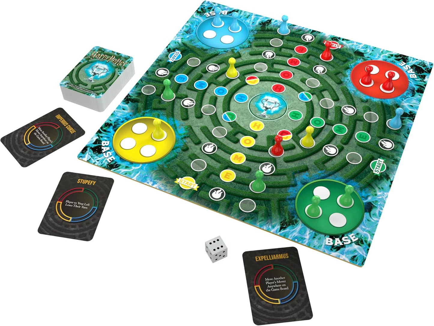 Harry Potter Triwizard Maze Board Game (2nd Edition) – Race the Maze, Cast Spells & Reach the Cup!