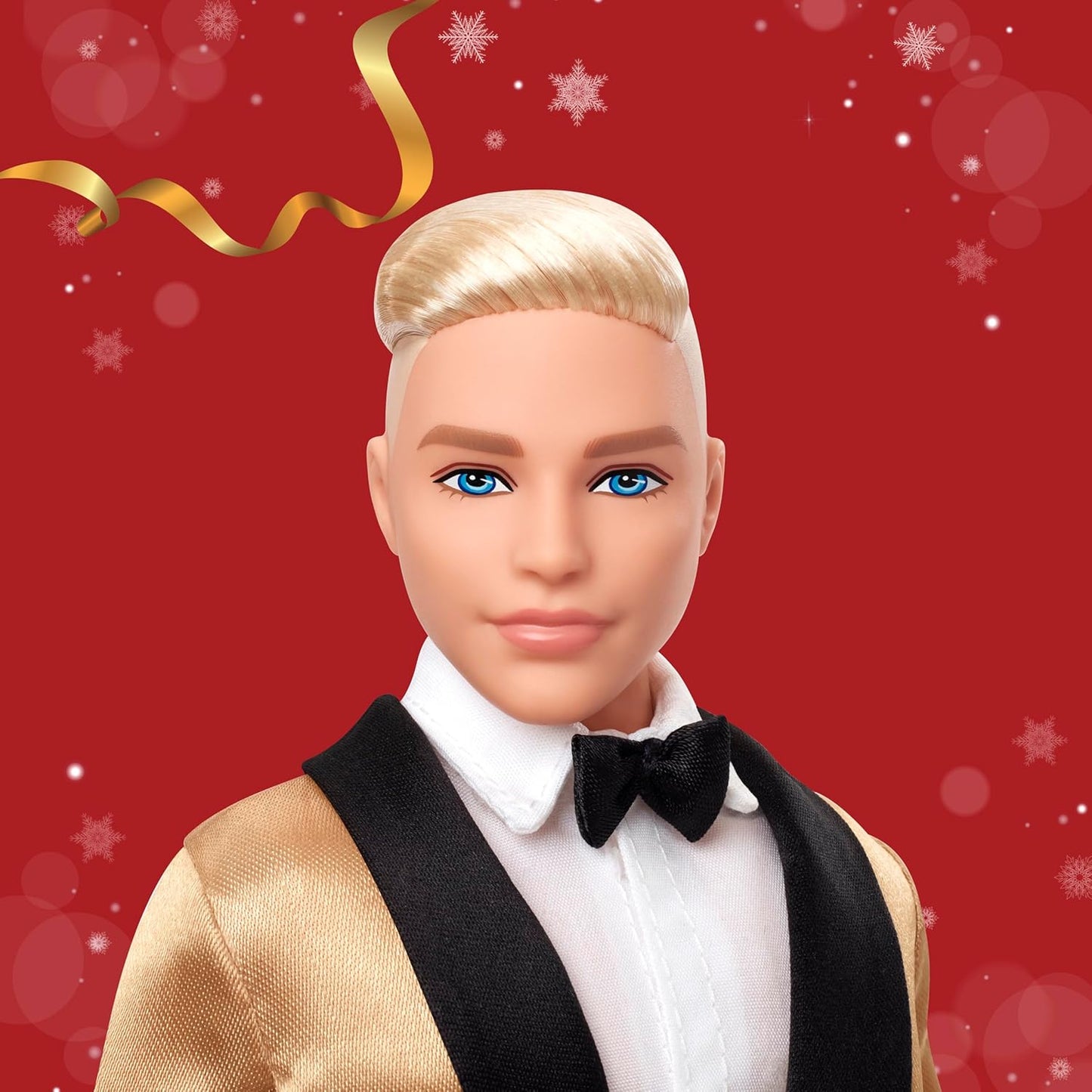 Barbie Signature Holiday Ken 2025 Doll – Collectible Ken Doll in Formal Tuxedo