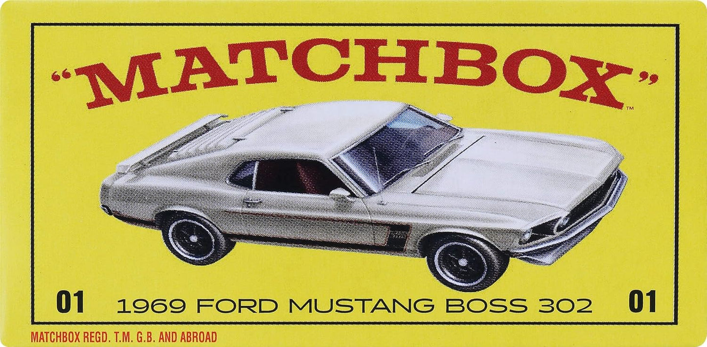 Matchbox Replay the Classics Gift Pack – 80Th Anniversary Vintage Die-Cast Car Set (Mustang, Porsche, F-100, Milk Truck)