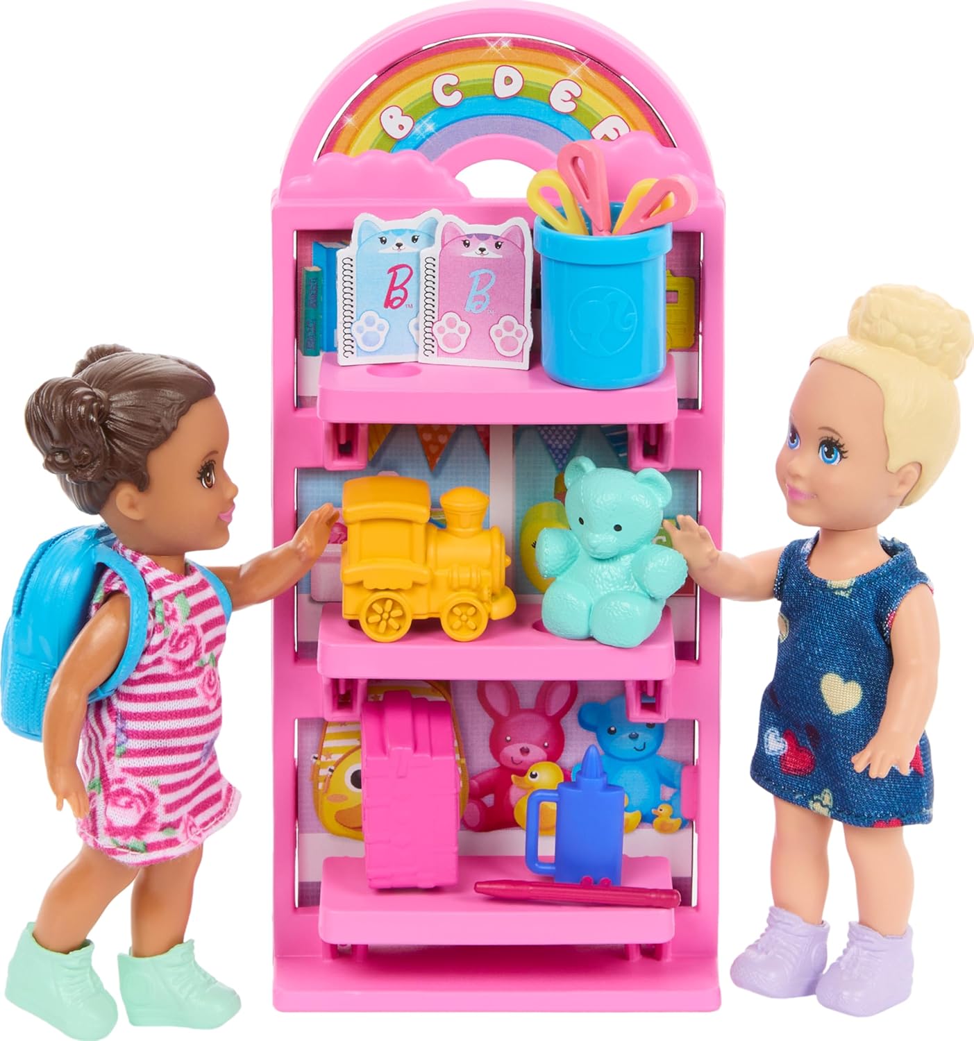 Barbie I Love School Teacher Playset – Barbie Doll, 2 Students & Classroom Accessories