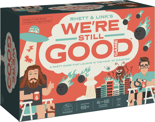 Rhett & Link’s We’re Still Good Party Game – Fast-Paced Humor Game for Friends and Game Nights