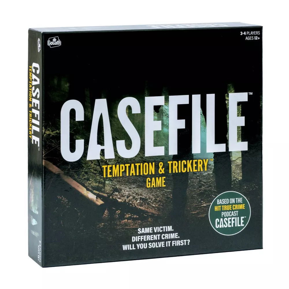 Casefile: Temptation & Trickery Mystery Board Game – Solve the Crime Before Anyone Else