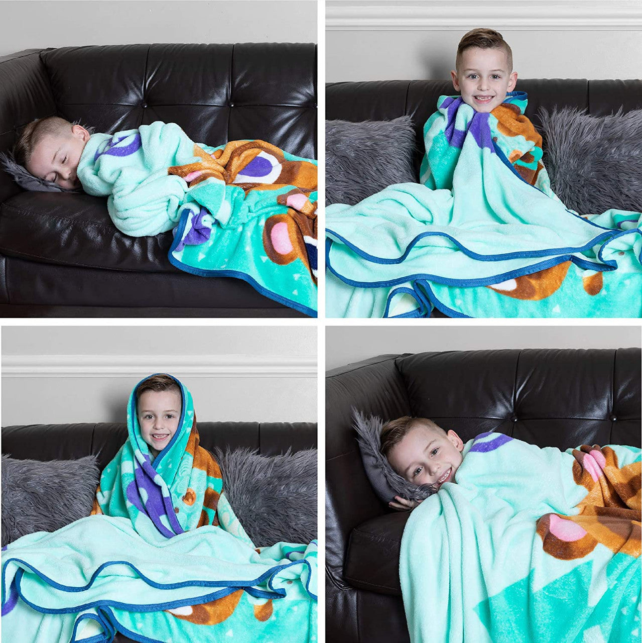 Animal Crossing Nook Family Blanket