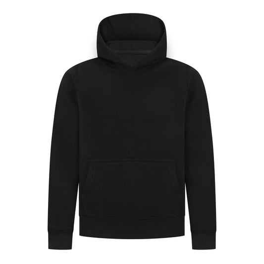 EVERYDAY KIDS All-Season Black Pullover Hoodie – Warm Fleece Sweatshirt with Hood – Ideal for School, Outdoor Play, or Travel – Girls Hoodie