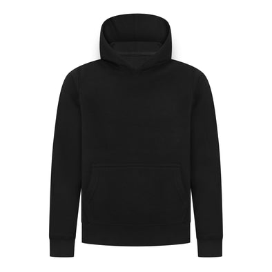 EVERYDAY KIDS All-Season Black Pullover Hoodie – Warm Fleece Sweatshirt with Hood – Ideal for School, Outdoor Play, or Travel – Boys Hoodie
