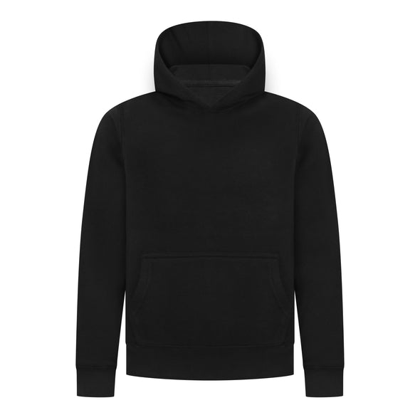 EVERYDAY KIDS All-Season Black Pullover Hoodie – Warm Fleece Sweatshirt with Hood – Ideal for School, Outdoor Play, or Travel – Boys Hoodie