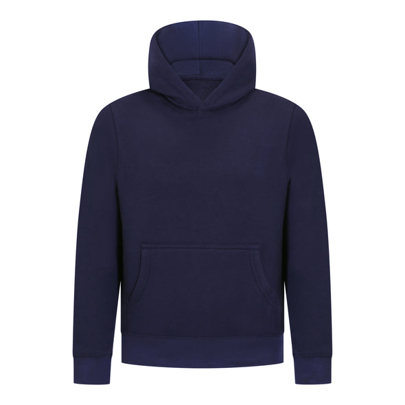EVERYDAY KIDS All-Season Navy Pullover Hoodie – Warm Fleece Sweatshirt with Hood – Ideal for School, Outdoor Play, or Travel – Girls Hoodie