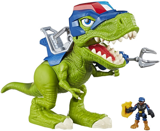 Playskool Heroes Chomp Squad Troopersaurus and Bobby Badge