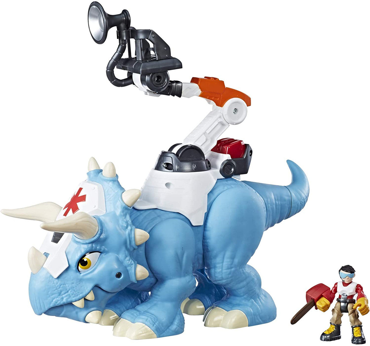 Chomp Squad Playskool Doc Tops and Sam Scrubs Figures