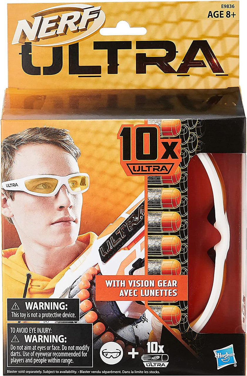NERF Ultra Vision Gear and 10 Ultra Darts