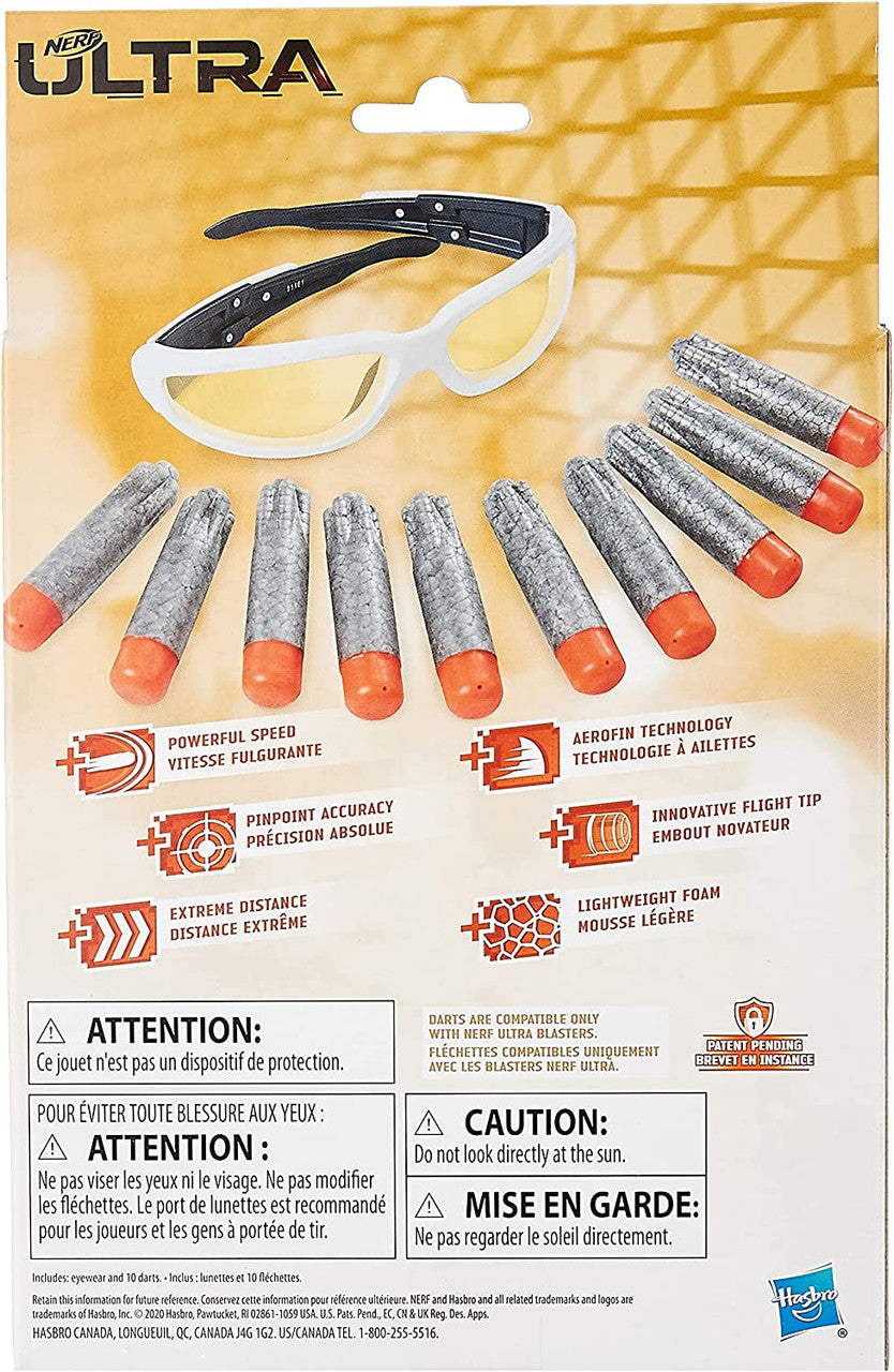 NERF Ultra Vision Gear and 10 Ultra Darts